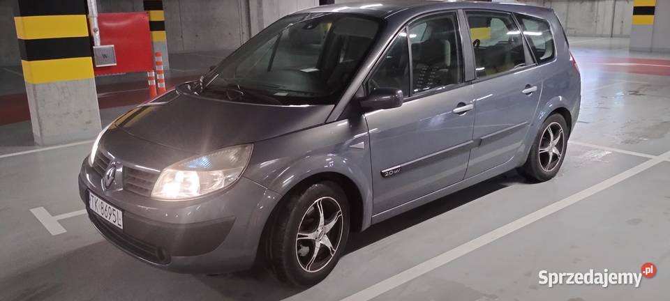 renault grand scenicII gaz panorama gaz alu 7 136KM Kielce