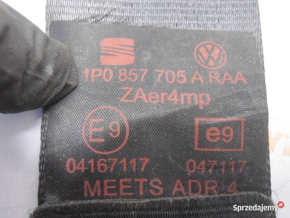 SEAT LEON II LIFT 10r pas bezpieczeństwa lewy