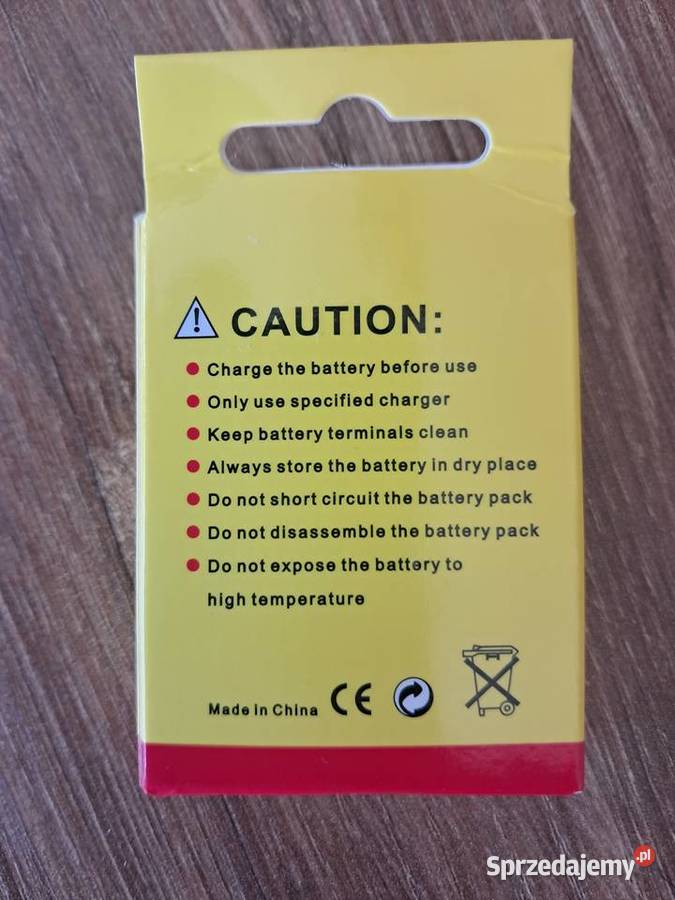 nowy akumulator zamiennik CGAS005E do aparatów Sandomierz