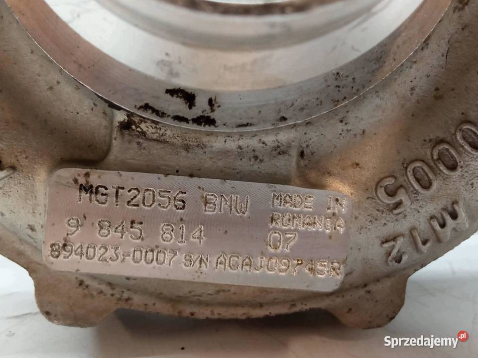 TURBOSPRĘŻARKA DO REGENERACJI MGT2056 20 B PHEV Turbosprężarki sprzedam