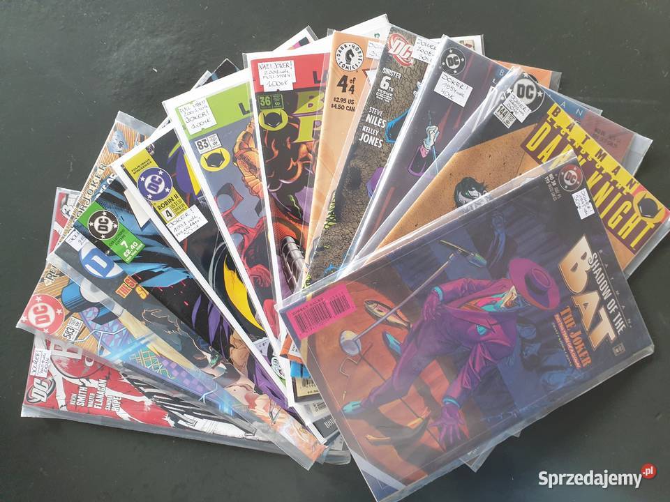Joker zestaw 12 oryginalnych komiksów DC USA Amerykańskie Gdynia