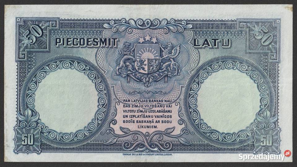 Łotwa 50 latu 1934 Karlis Ulmanis stan 2 Łódź
