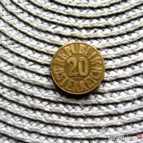 Austria 20 Groshen 1951r