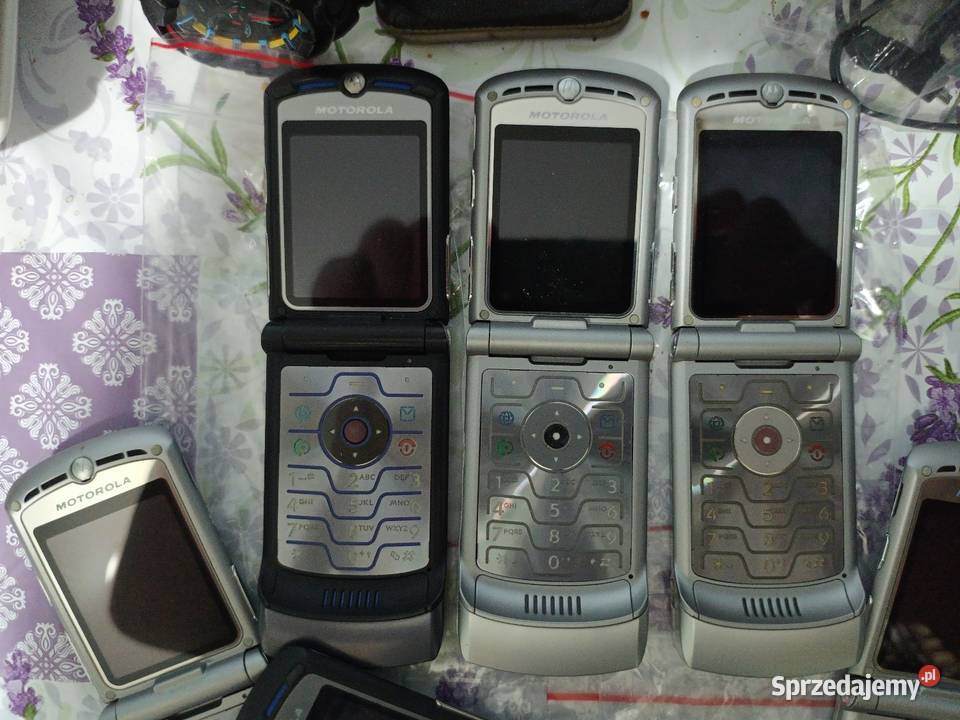 Motorola V3 Legnica 9 sztuk sprzedam