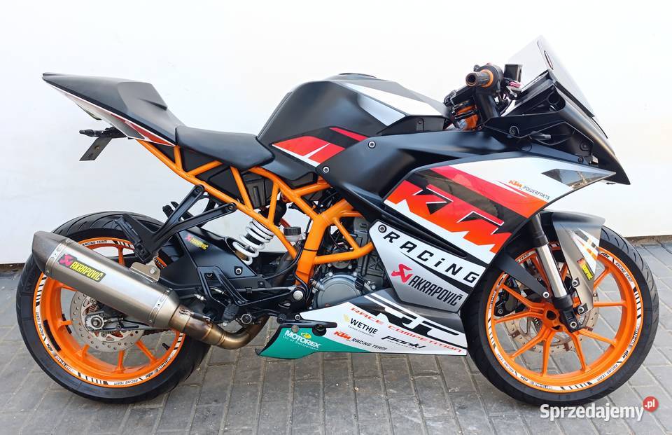 KTM RC 125 ścigacz RC125 2014 Yoshimura ABS na sportowy Ostrołęka