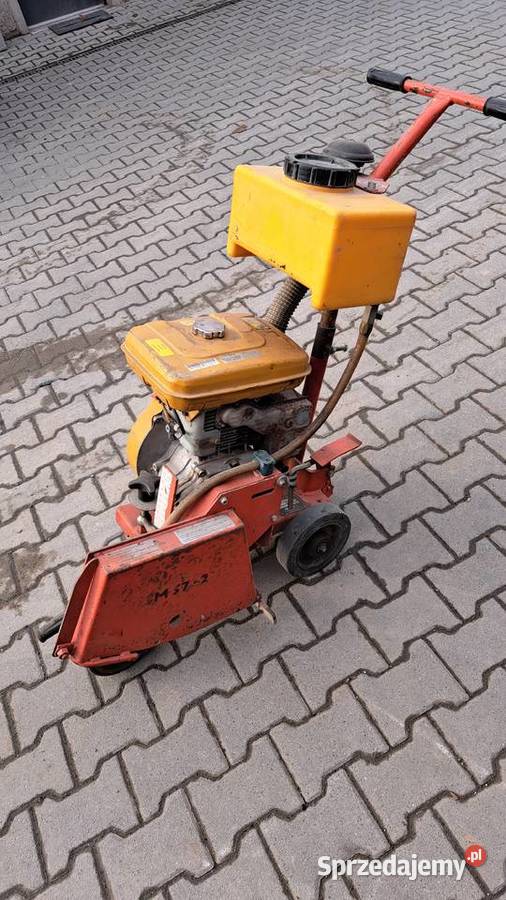Przecinarka drogowa Weber Silnik Robin tarcza Cieszyn