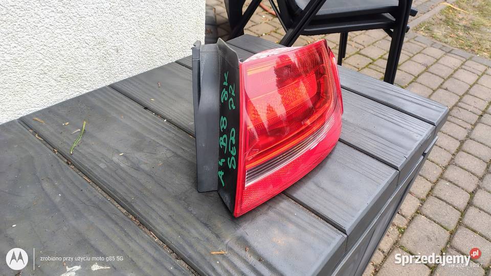 Tylna prawa narożna lampa Audi A4 B8 sedan Lubin sprzedam