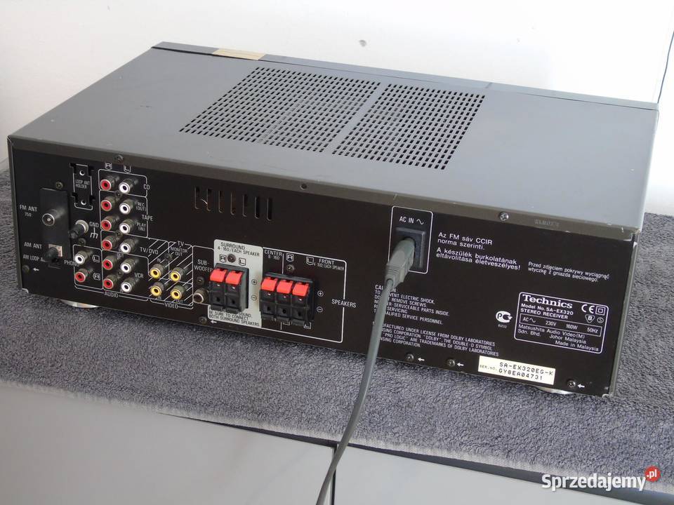 Amplituner Technics SAEX 320 sprawny i mocny Jasło