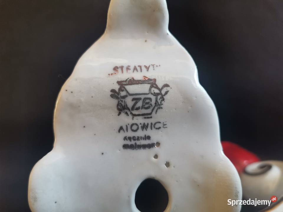 Stare 2 porcelanowe świeczniki Z Buksowcz Porcelana i szkło Siemianowice Śląskie