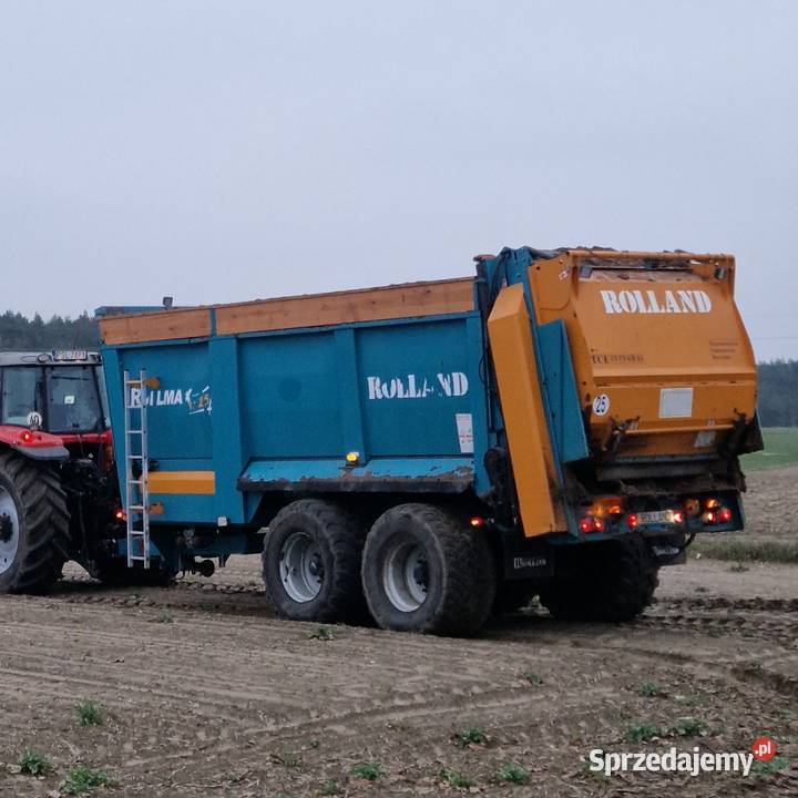 Rozrzutnik obornika Rolland Rollmax 6325 talerze Słupca