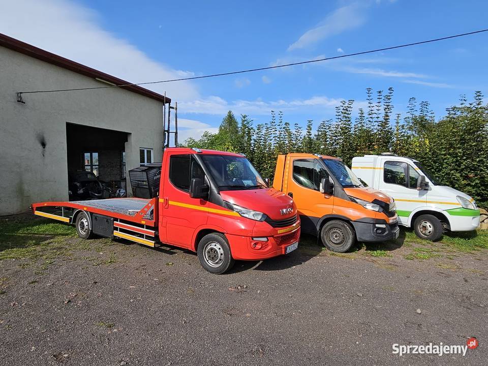 Autolaweta Iveco Daily 2017 czerwony Chełmsko Śląskie