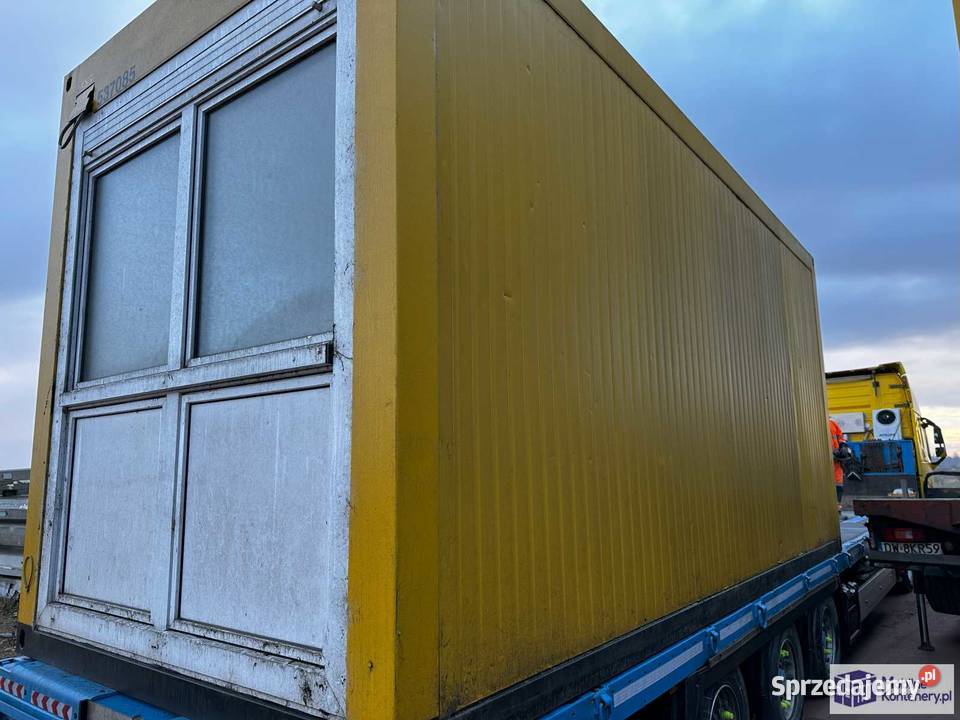 KONTENER BIUROWY SOCJALNY SZATNIA 256 Wrocław