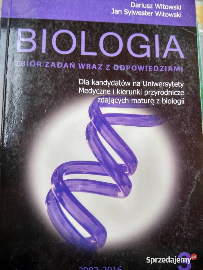 Biologia witowski unikatowe książki