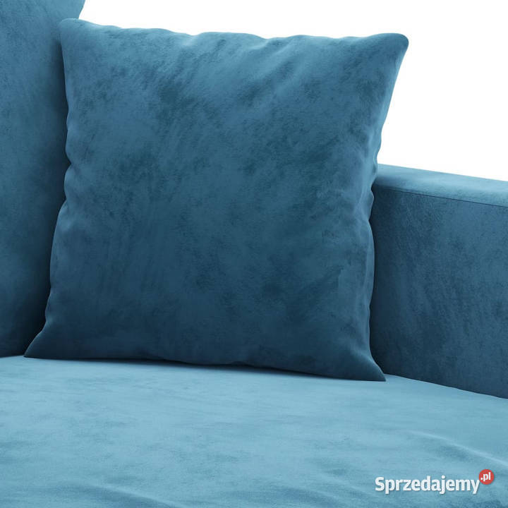 Sofa 3osobowa niebieski 180 tapicerowana Warszawa