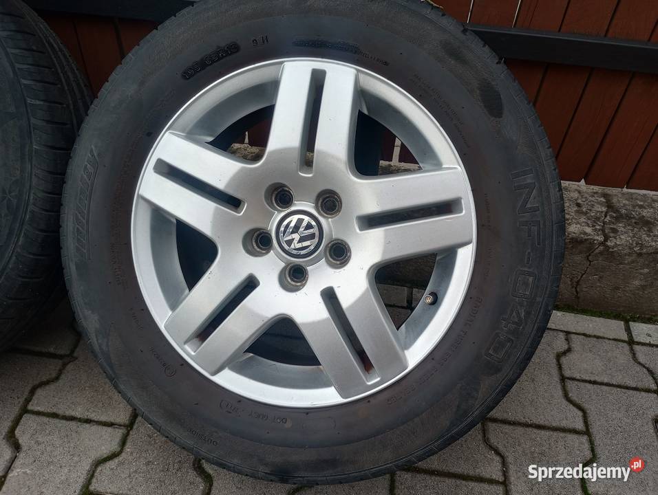 Alufelgi 15 5x100 6j et38 Oryginalne Volkswagen Średnica 15" Włocławek sprzedam