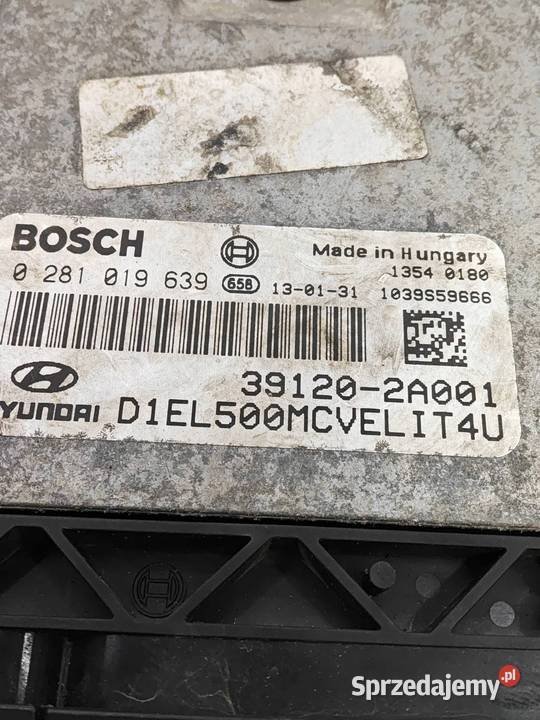 Hyundai ix35 17 CRDI Komputer Sterownik Silnika osobowe Opole Lubelskie