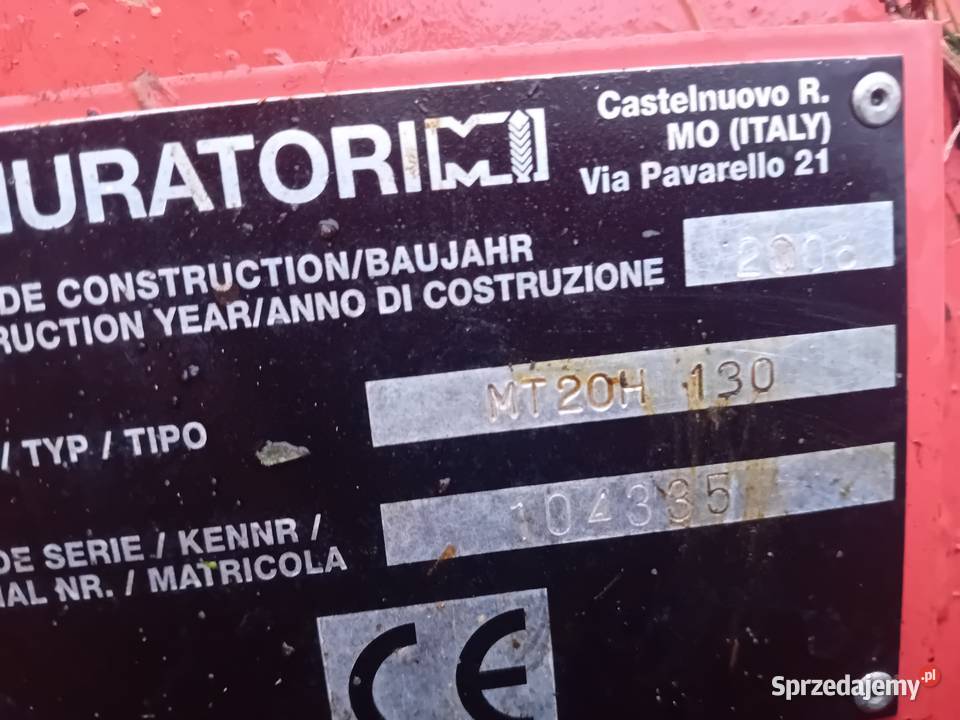 Mulczer Muratorii 130 Wodzisław