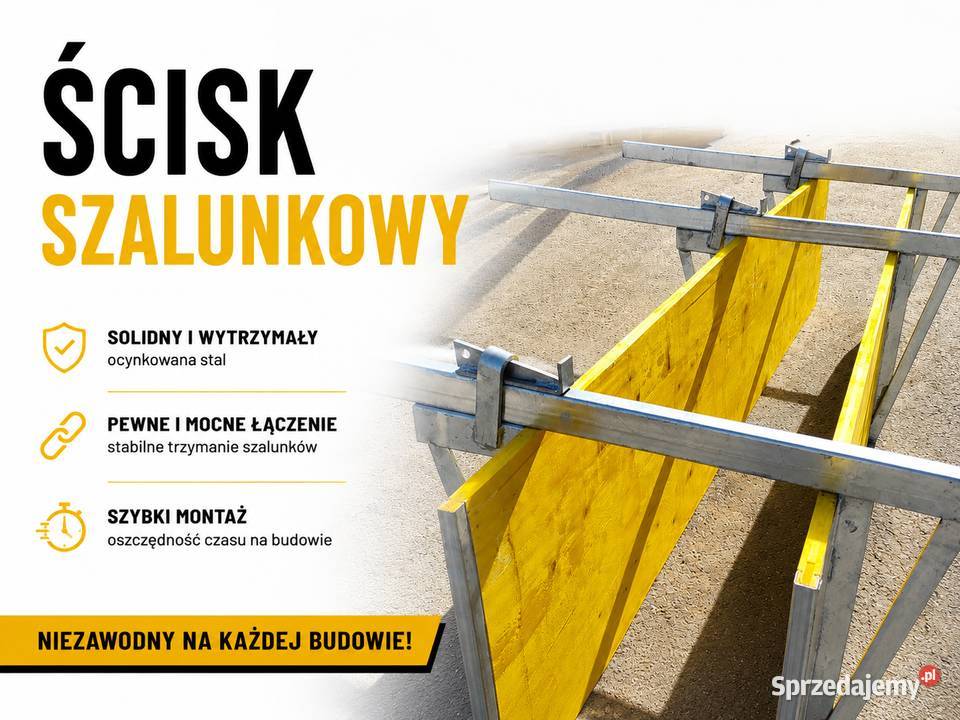 Ścisk szalunkowy 60x90 ocynkowany ścisk małopolskie Kraków