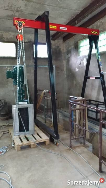 Wciągarka bramowa warsztatowa suwnica Producent Kluczbork