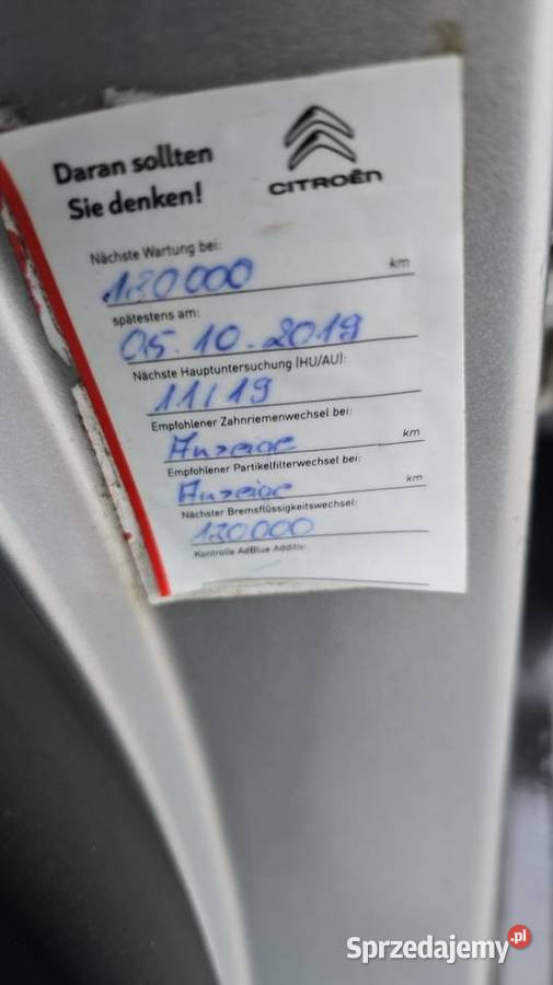 Citroen C 5 16 benzyna 156 Ks 1 wlasciciel 174 srebrny Słubice sprzedam