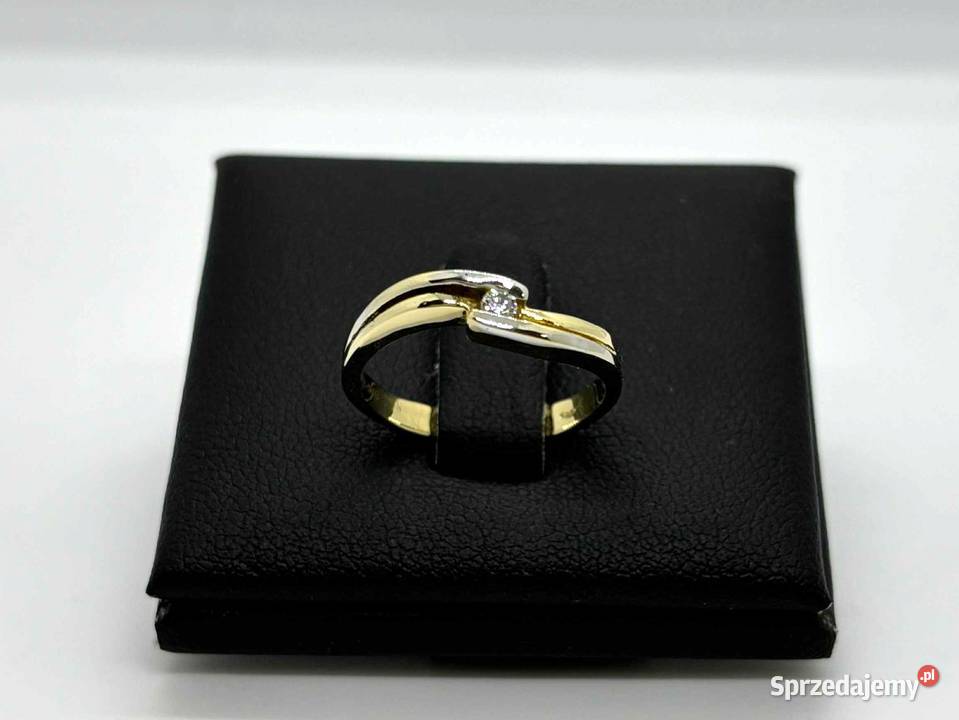 Nowy Złoty Pierścionek pr 585 26g R10 Pierścionki Elbląg