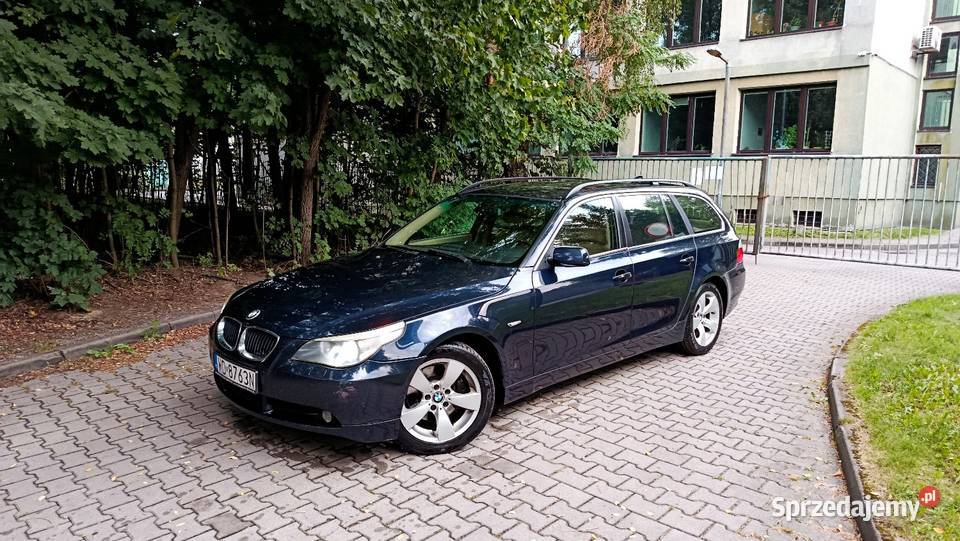 BMW E61 530d Touring 30 Diesel Automat Skóra 4/5 Motoryzacja