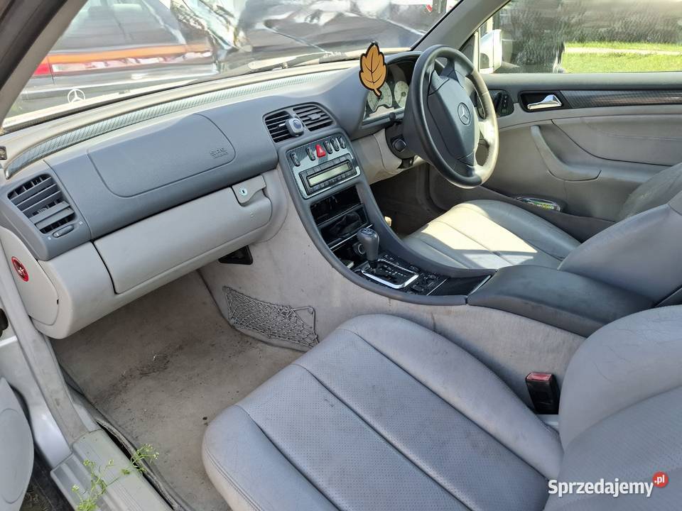Samochód Mercedes CLK 320 Anglik Cabrio 32B 99r Wisznice sprzedam