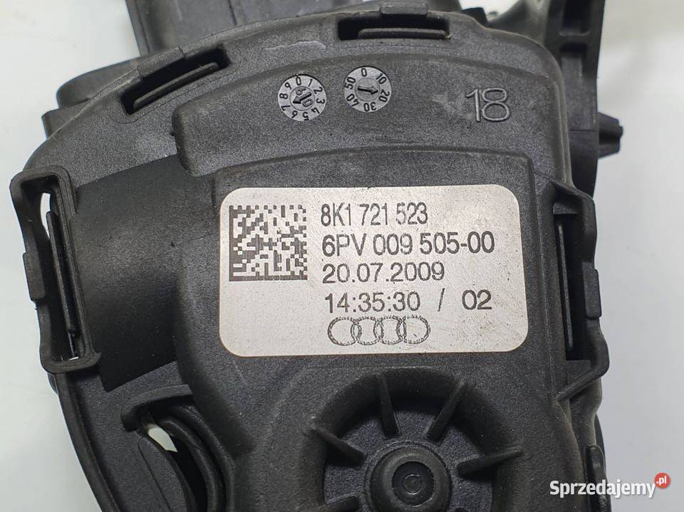 PEDAŁ AUDI A5 8K1721523 Lipno