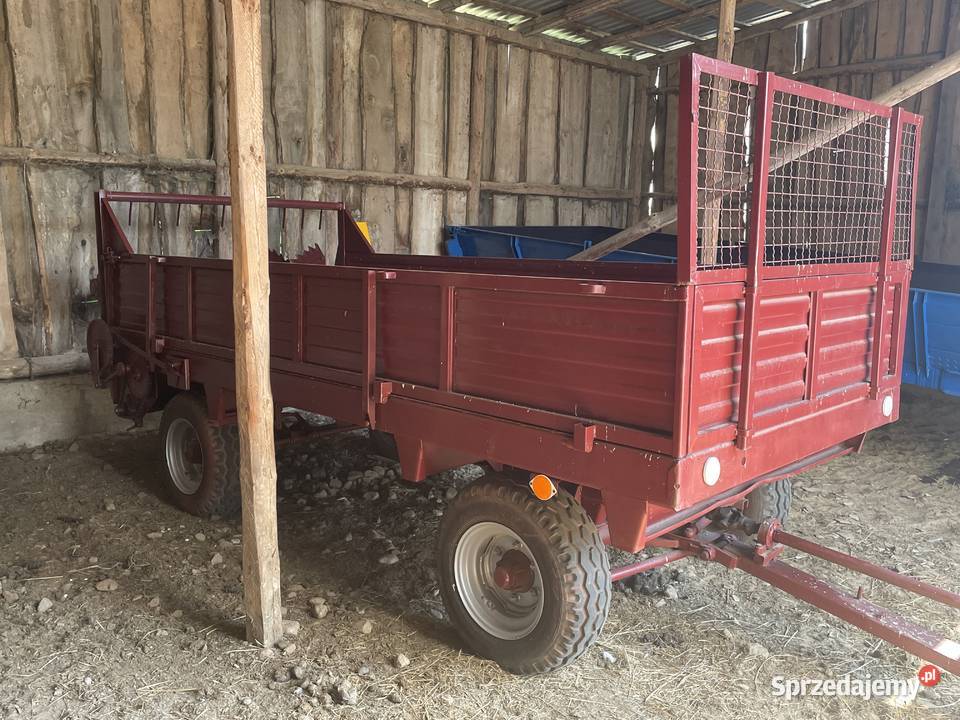 Sprzedam ciągnik i rozrzutnik Łomża