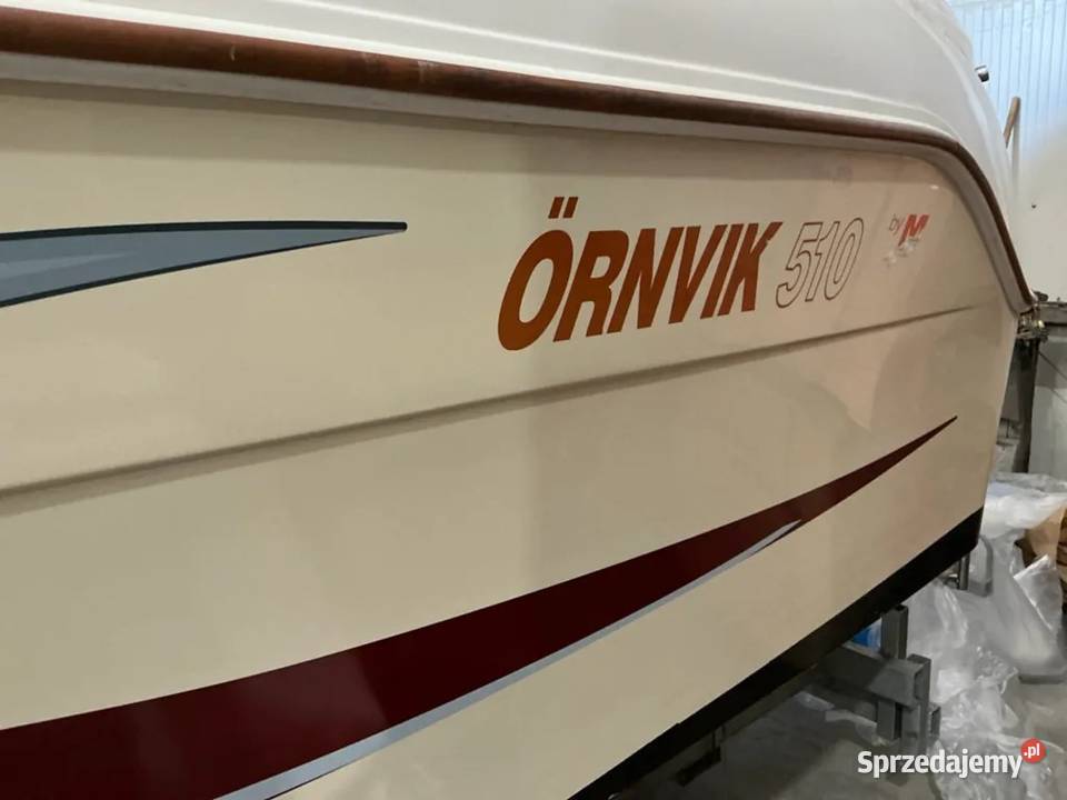 ORNVIK 510 Łódź motorowa z przyczepą Koluszki sprzedam