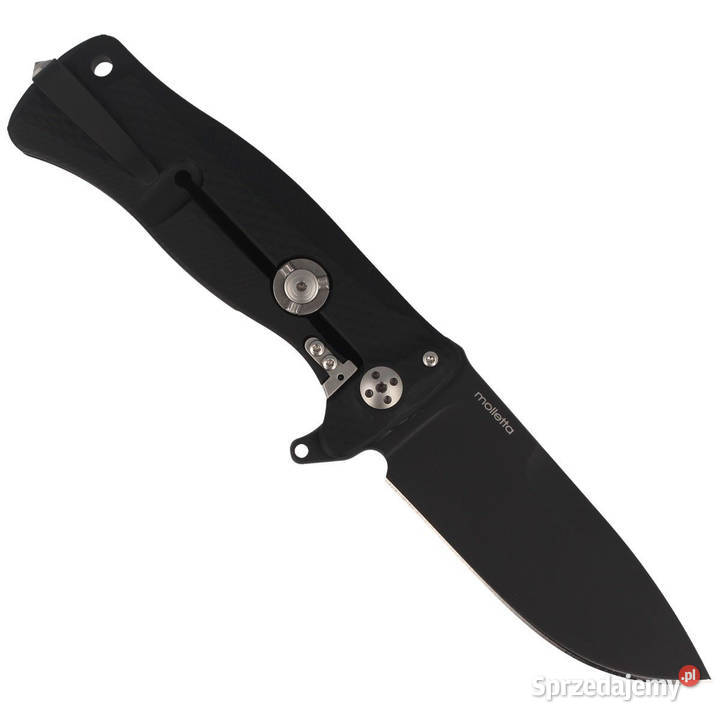 Nóż składany LionSteel SR11A Black Aluminum Warszawa