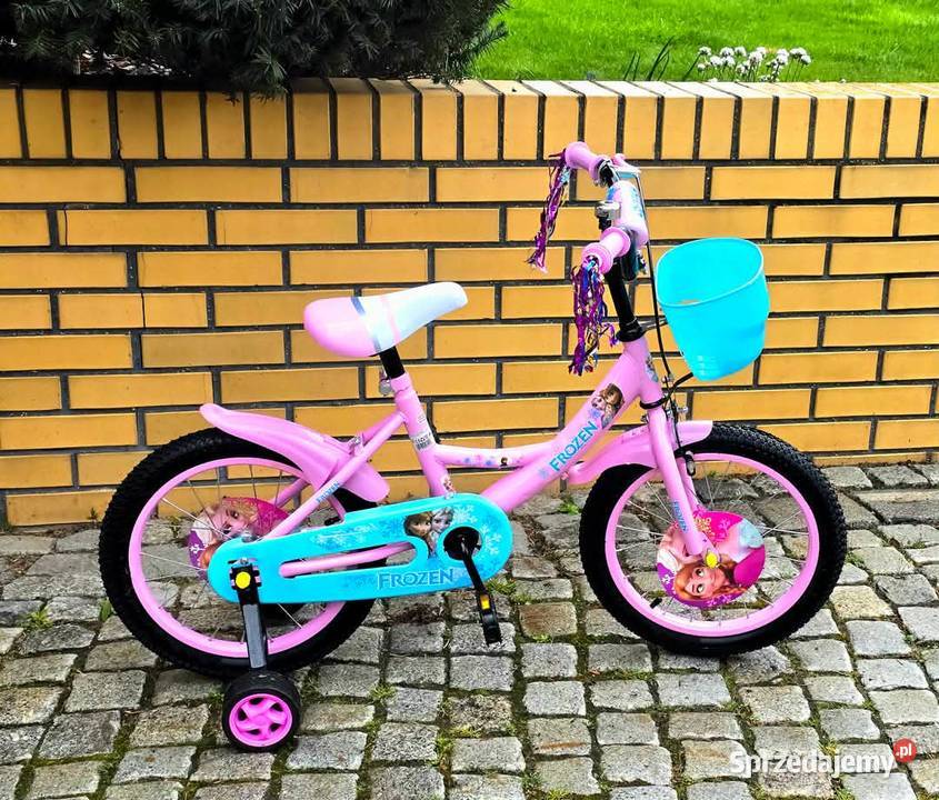 399 Rower 16 różowy Elza Frozen Zabrze