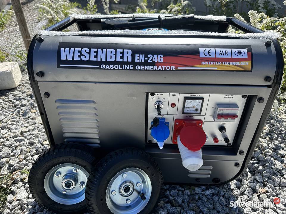 Agregat prądotwórczy WESENBER EN24G Głogówek