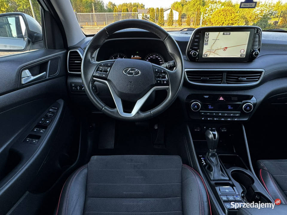Hyundai Tucson NLine Kamery 360 GPS ASO Oryginał gniazdo SD lubelskie Modliborzyce