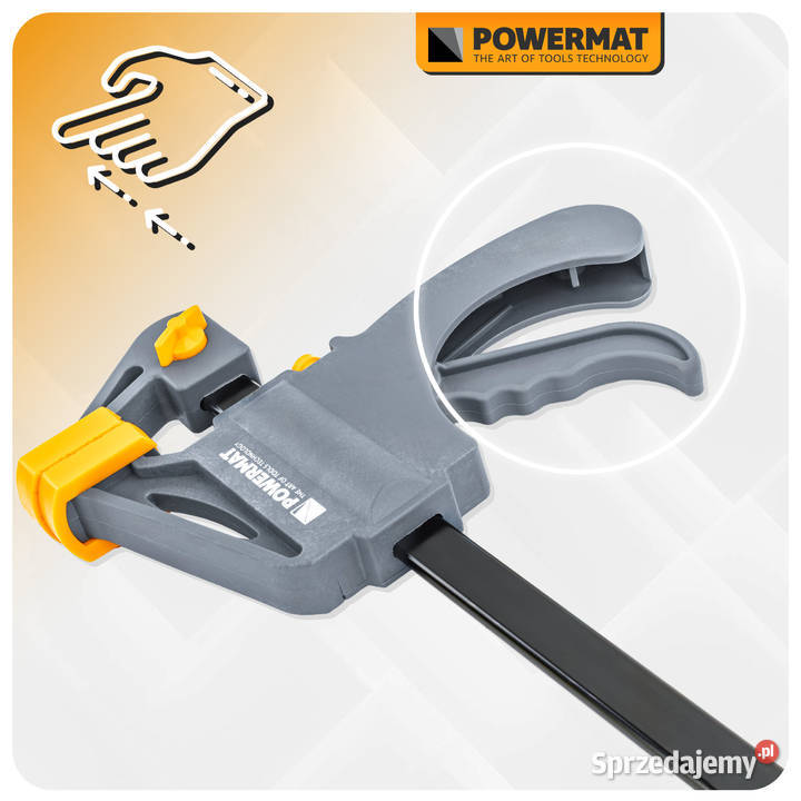 ścisk stolarski zacisk dźwigniowy 300x60 Katowice