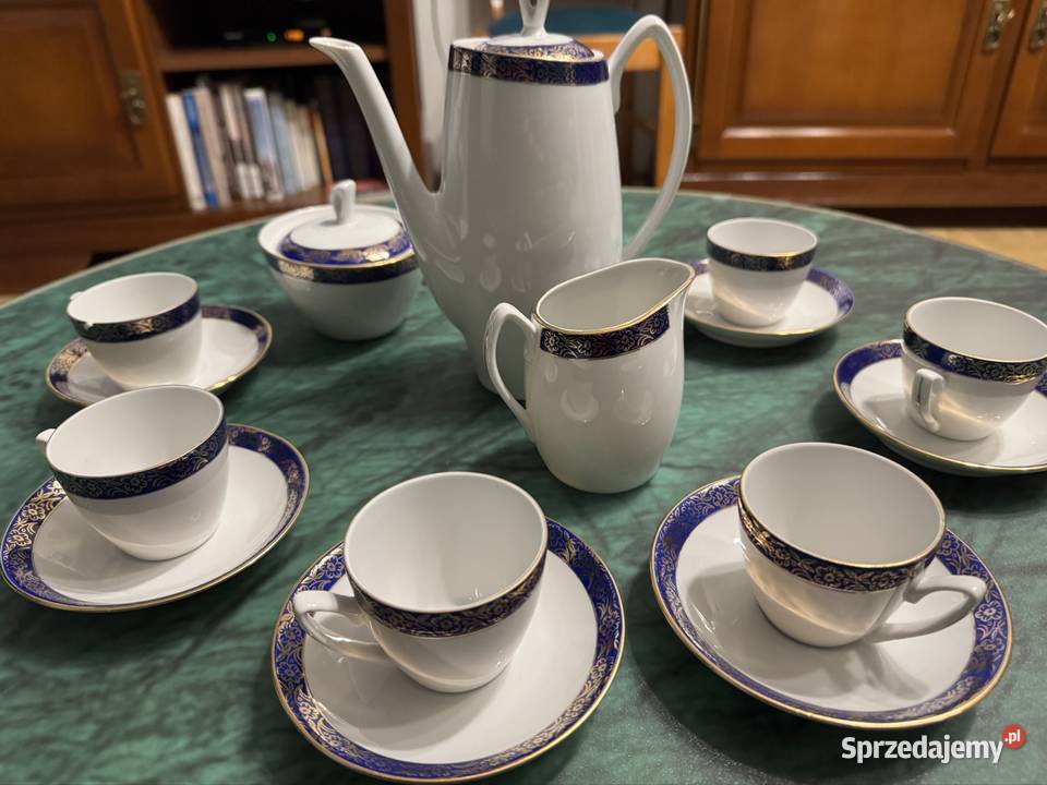 Chodzież antyk porcelanowy serwis kawowy komplet Częstochowa