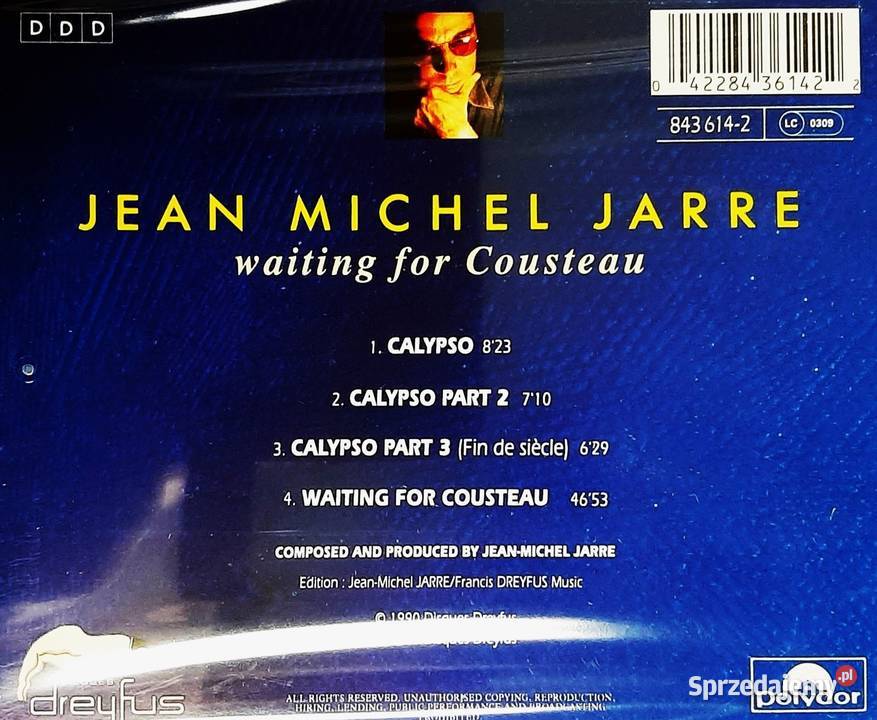 Album CD JeanMichel Jarre Waiting For Cousteau