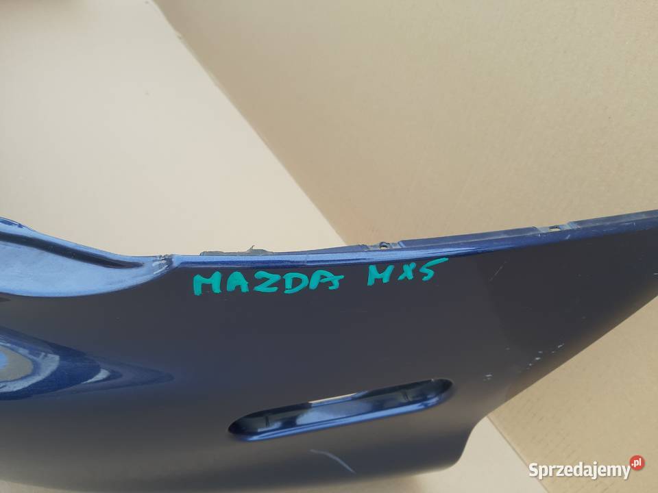 MAZDA MX5 ZDERZAK TYŁ TYLNY ORYGINAŁ Karoseria lubuskie Trzciel sprzedam