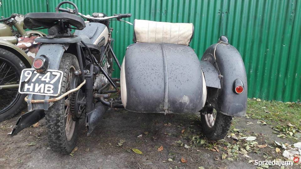 IŻ 49 Z KOSZEM nie K 750 nie dniepr Sidecar Tarnobrzeg sprzedam