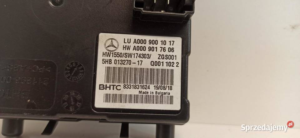 MERCEDES W213 MODUŁ KLIMATYZACJI A0009017606