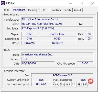 Komputer gamingowy i39100F GTX 1050 Ti 8GB RAM Klasy Core i3 Ostrołęka sprzedam