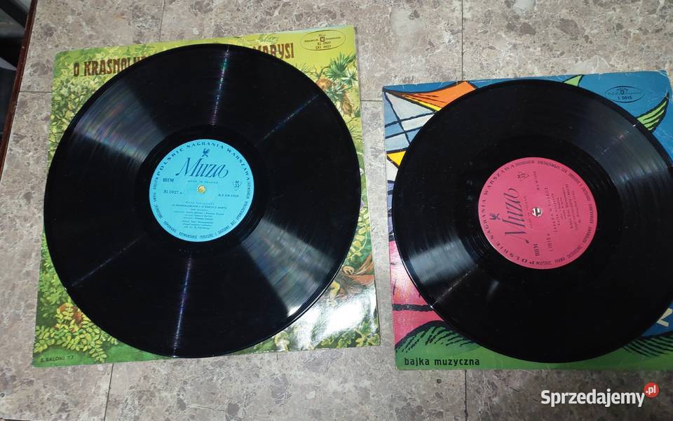 20 Płyty winylowe 2 bajki Sierotka Marysia pomorskie Tczew sprzedam