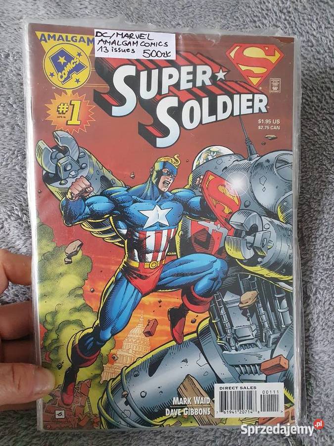 Amalgam Comics zestaw 13 komiksów USA Marvel DC
