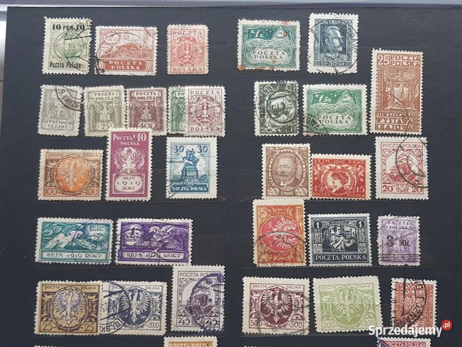 Stare znaczki Polska lubuskie Zielona Góra sprzedam