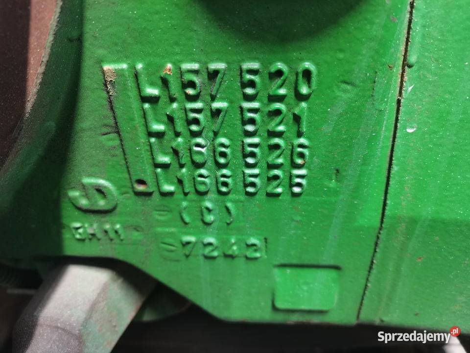Pochwa mostu tylnego John Deere 6330 L157521 wielkopolskie Wilkowo