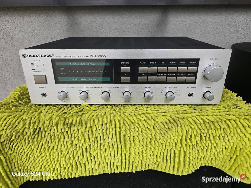 mocny wzmacniacz renkforce wla 8600 mocne stereo Chełm Śląski