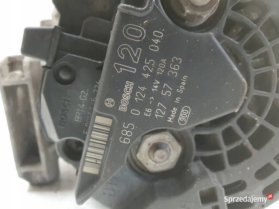 ALTERNATOR Saab 93 93 II 20 T bosch 0124425040 lubelskie Chełm sprzedam