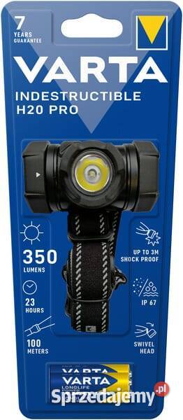 Latarka czołowa Indestructible H20 PRO VT17732 Kamionna