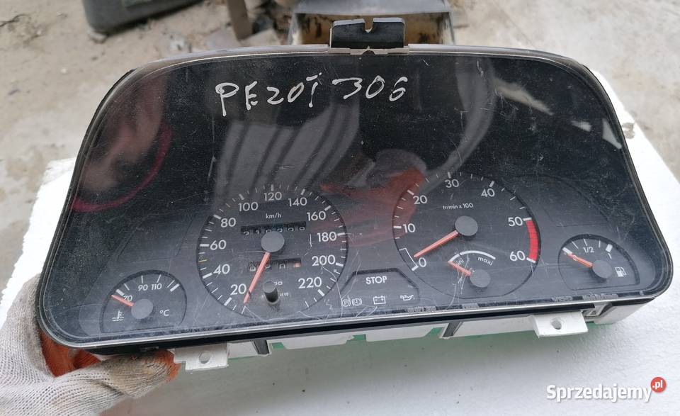 Licznik Zegar Peugeot 306 osobowe Motoryzacja Pogorzelec