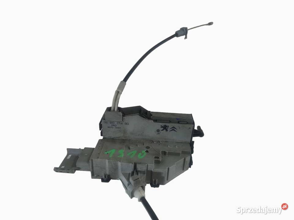 ZAMEK DRZWI PRAWY TYŁ 6 PIN PEUGEOT 407